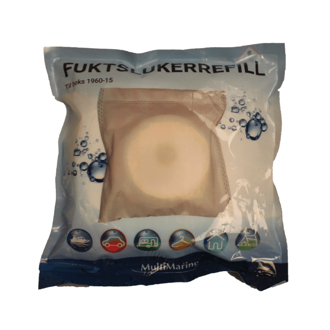 Multimarine Fuktsluker Refill Tablett 450gram (boks 1960-15)