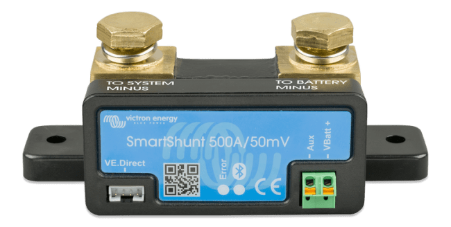 Victron SmartShunt 500A/50mV Batteriovervåking