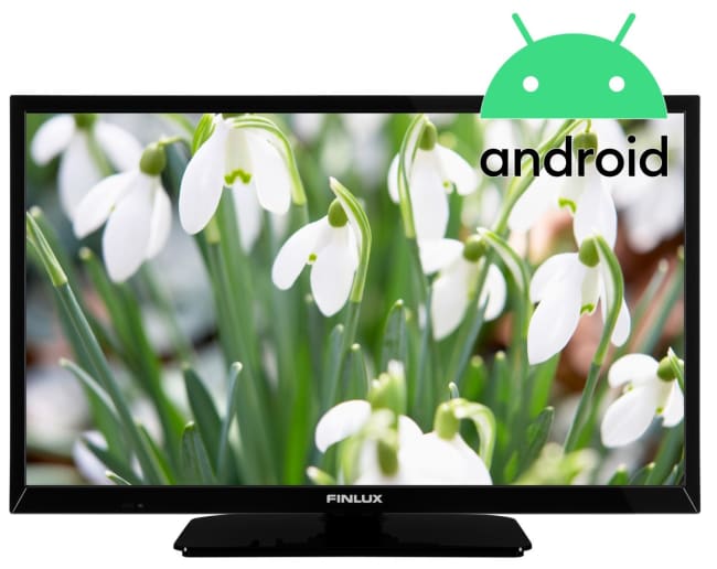 Finlux SmartTV 24" u/DVD Android m/WiFi