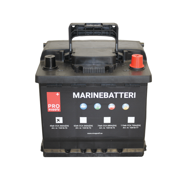 ProSupply Marinebatteri 45 Ah