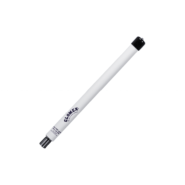 Glomex VHF Antenne 3db - SB PB - 25cm Hvit FME