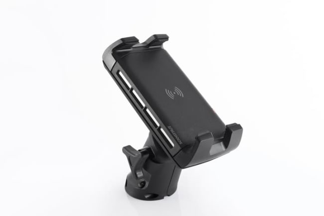 Rokk Charge Edge Mobilholder m/Fot Trådløs lader 12/24V 10W