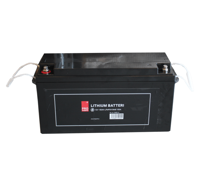 ProSupply Lithium Batteri 12V 200Ah LiFePO4 BMS 150A