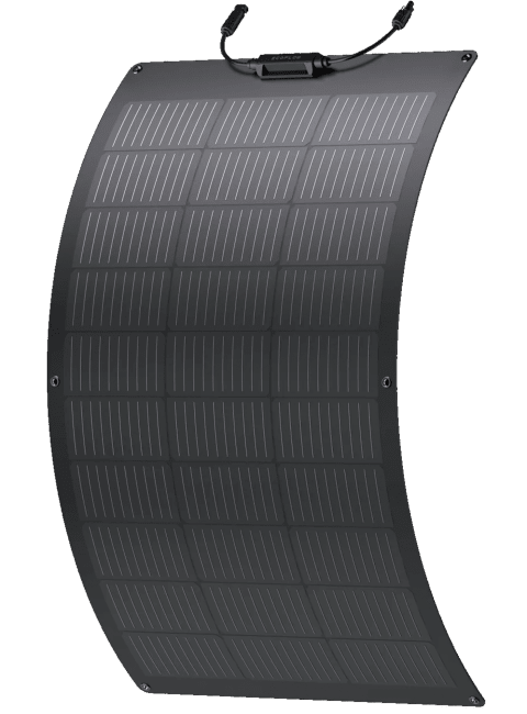 EcoFlow 100W fleksibelt solcellepanel