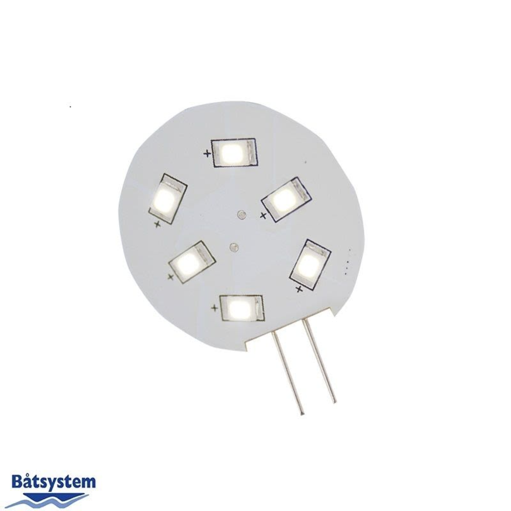Product Image for Båtsystem Lyspære G4 6 Led Sidekontakt 1,3w 8-30v