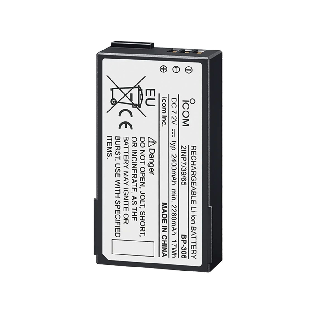Product Image for Icom Bp-306 Lithium Batteri 2400mah M94d