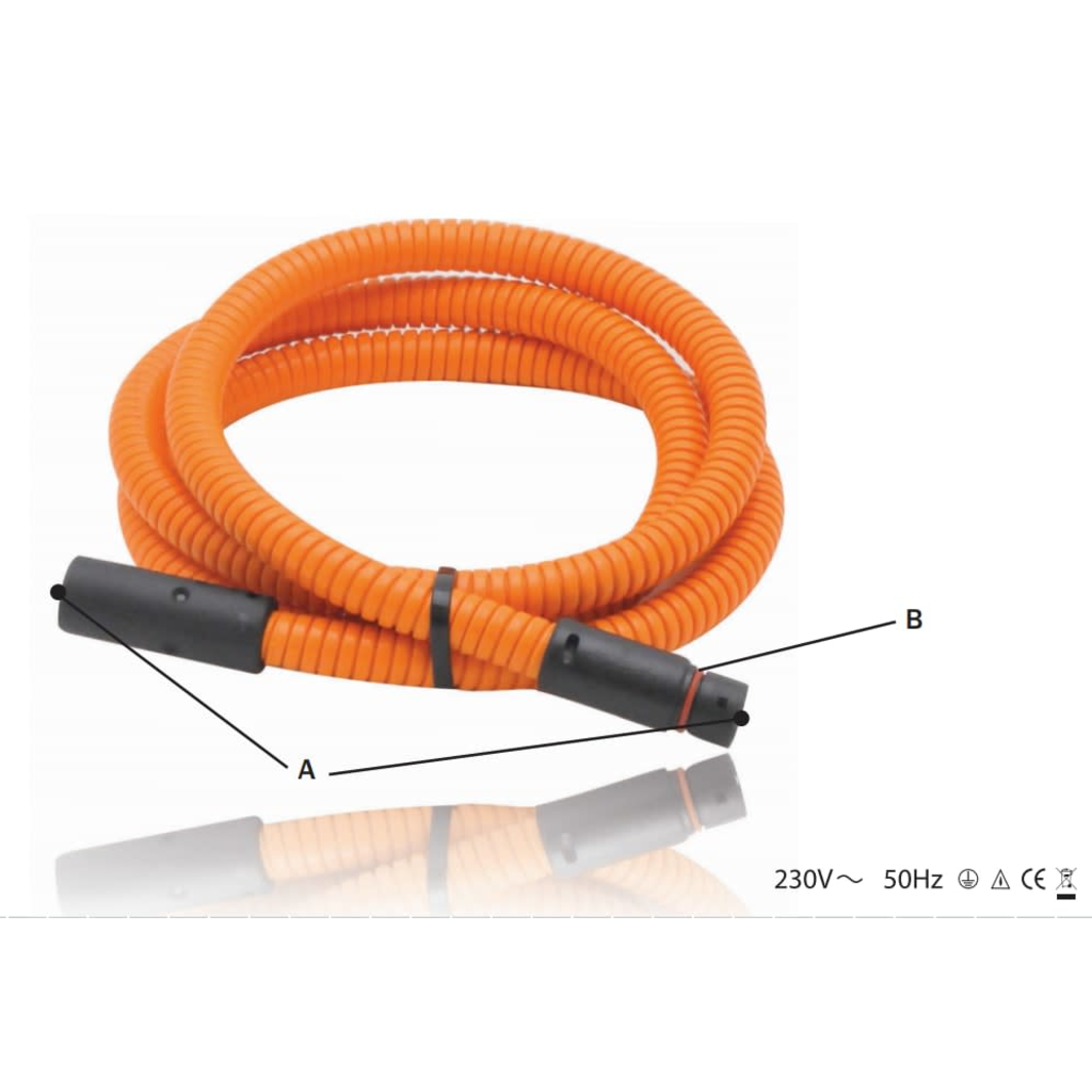 Product Image for Defa Forlengerledning 0.5 Meter Oransje
