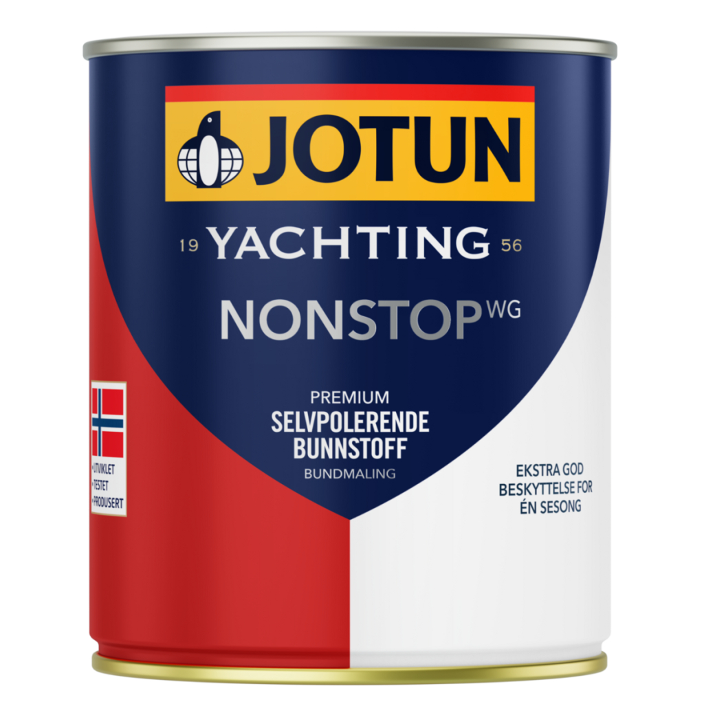 Product Image for Jotun Nonstop Wg Hvit 2,5 Liter - Selvpolerende bunnstoff til båt