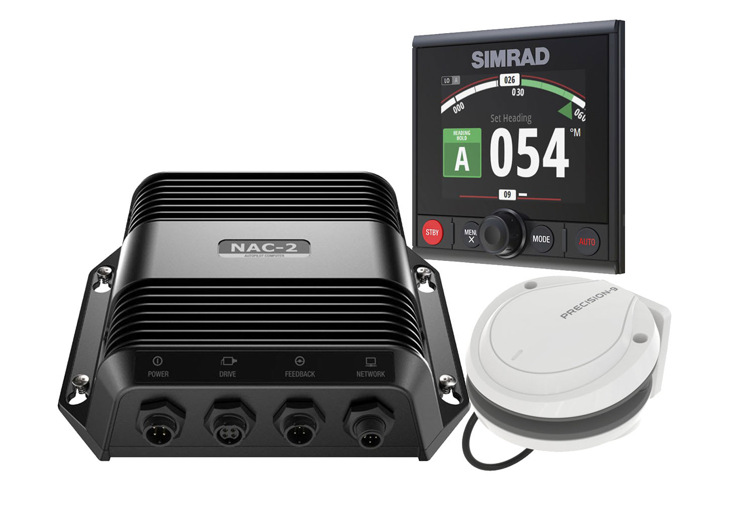 Simrad Autopilot AP44 NAC2 VRF u/pumpe Maritim Båtutstyr