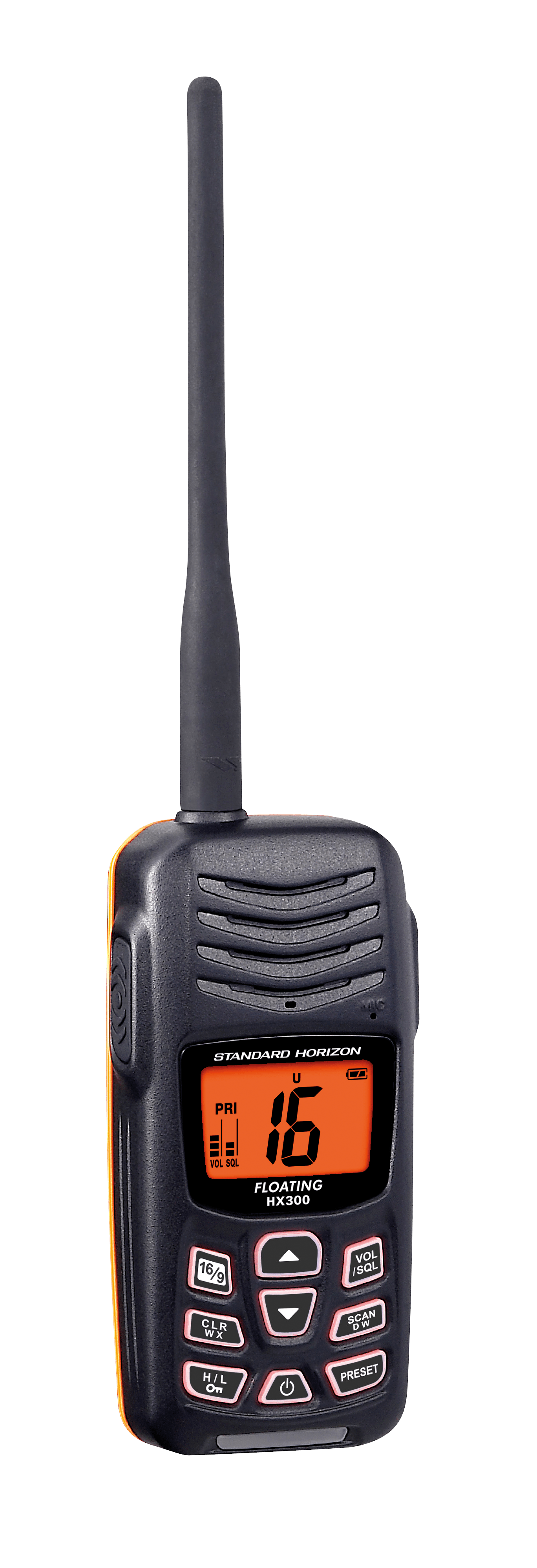 Standard Horizon HX300E Håndholdt VHF Maritim Båtutstyr