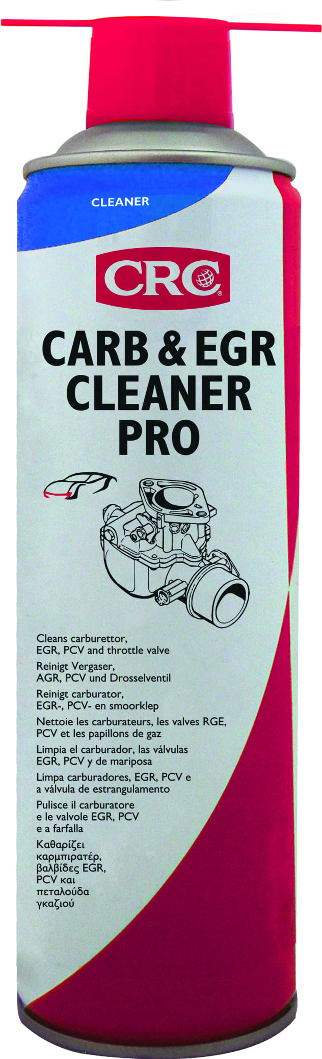 CRC Carb & EGR Cleaner Pro 500 ml Maritim Båtutstyr