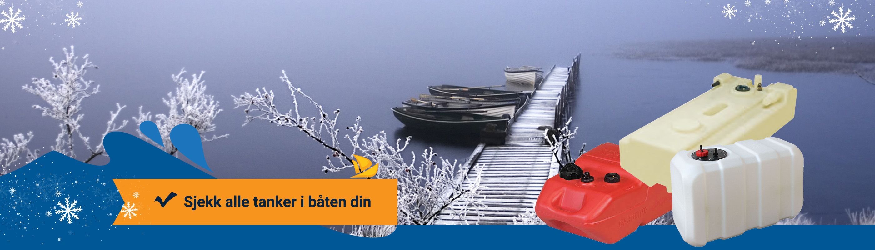 Her finner du en enkel sjekkliste for vinteropplag av tanker i båt