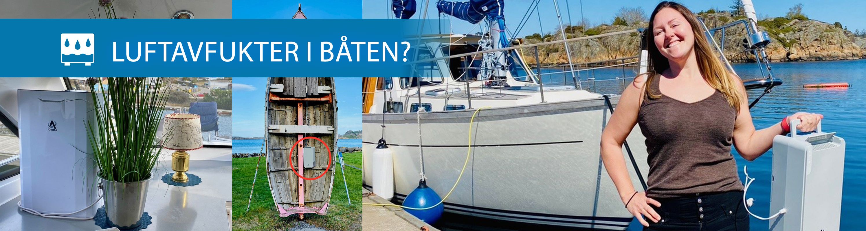 Luftavfukter i båt