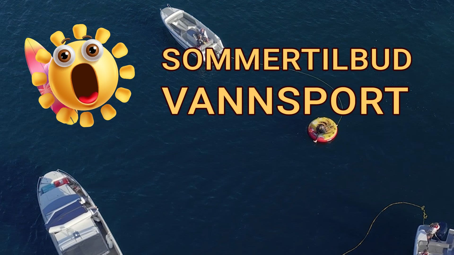 Sommertilbud på vannsport leker