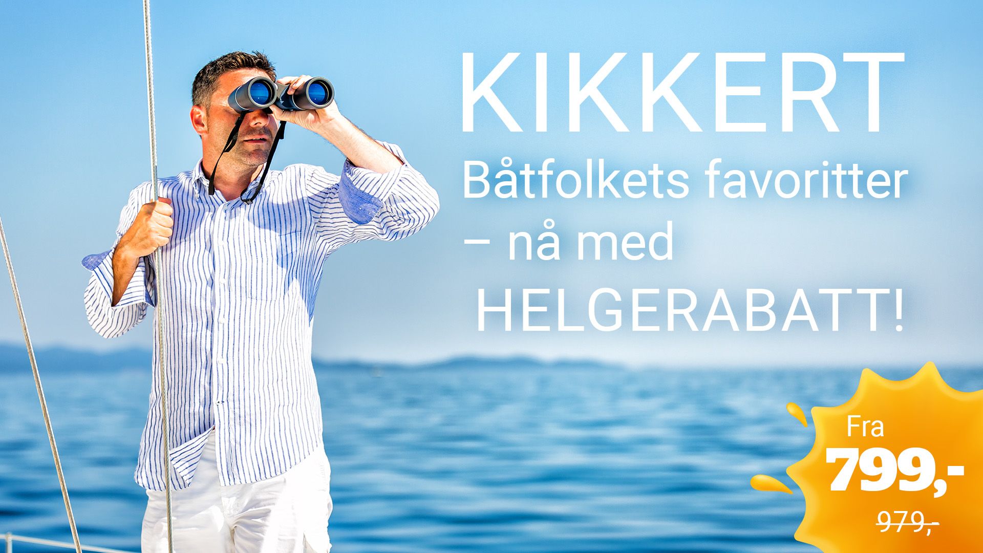 Helgetilbud på pupulære kikkerter