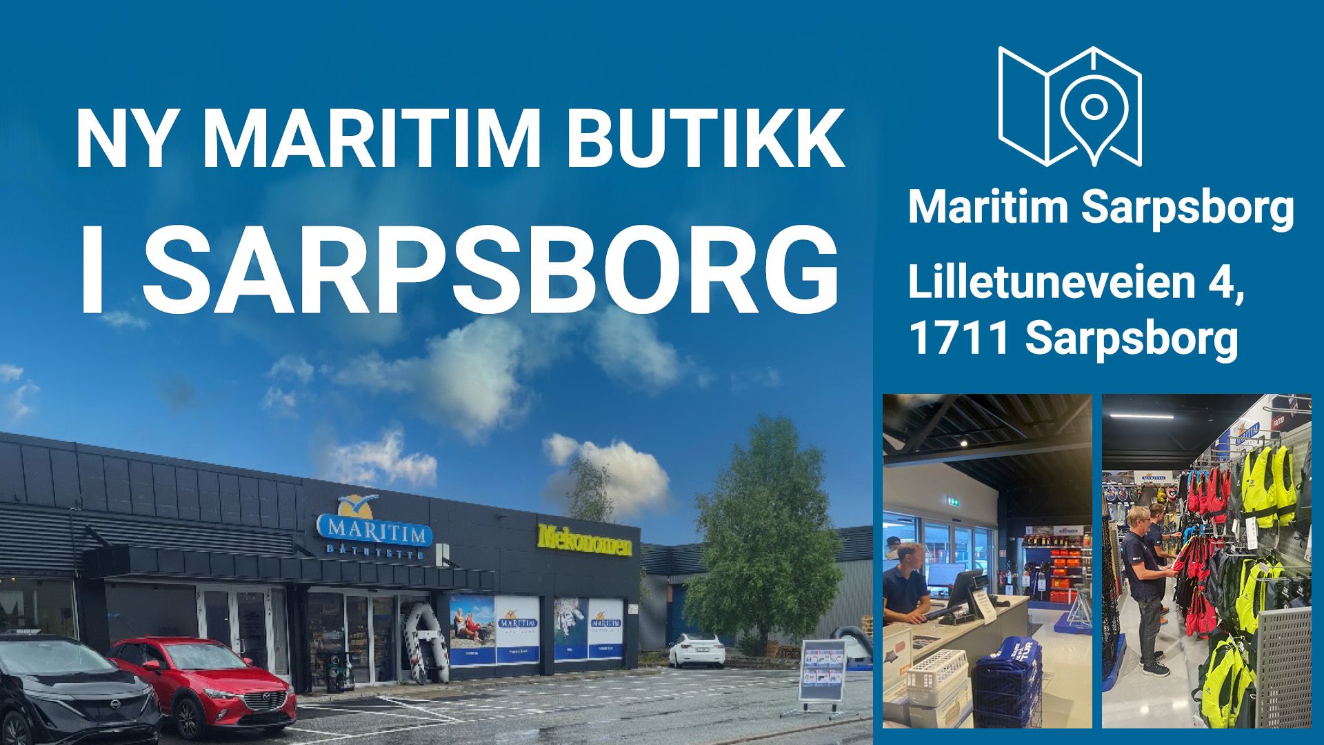 Ny butikk i maritim Sarpsborg. Besøk hos i Lilletuneveien 4, i Sarpsborg