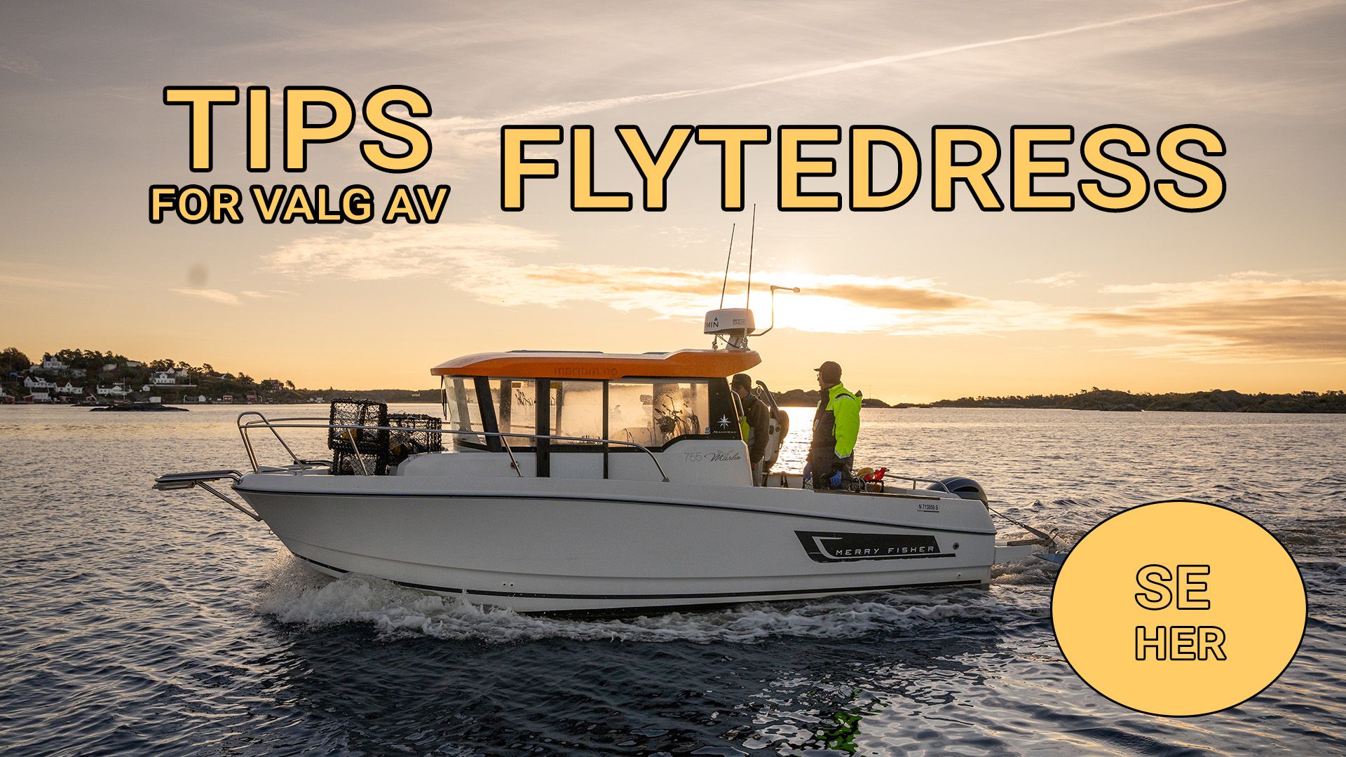 Finn riktig flytedress for ditt bruk. Er du mye på sjøen uansett vær og årstid er en flytedress et smart og trygt valg. Den gir deg beskyttelse mot kulde, vind og vann, samtidig som den har innebygd flyteevne.