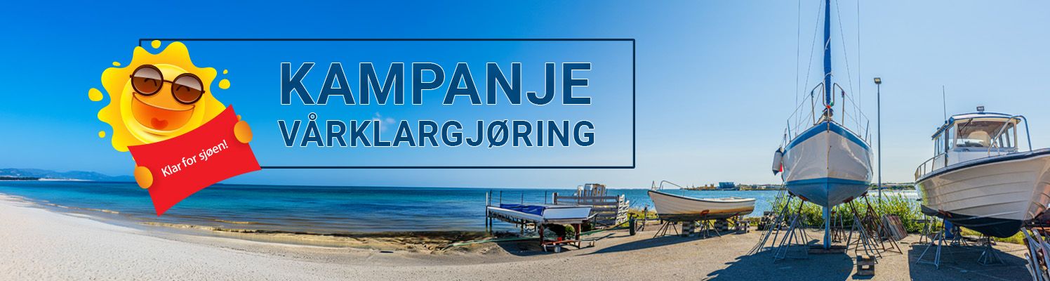 I kampanjen vårklargjøring finner du nyheter fra Motul, Securmark og Quick, samt pakketilbud på Sleipner Thruster, Rocna-anker og vester fra Baltic. Alt samlet for en trygg og effektiv start på sesongen.