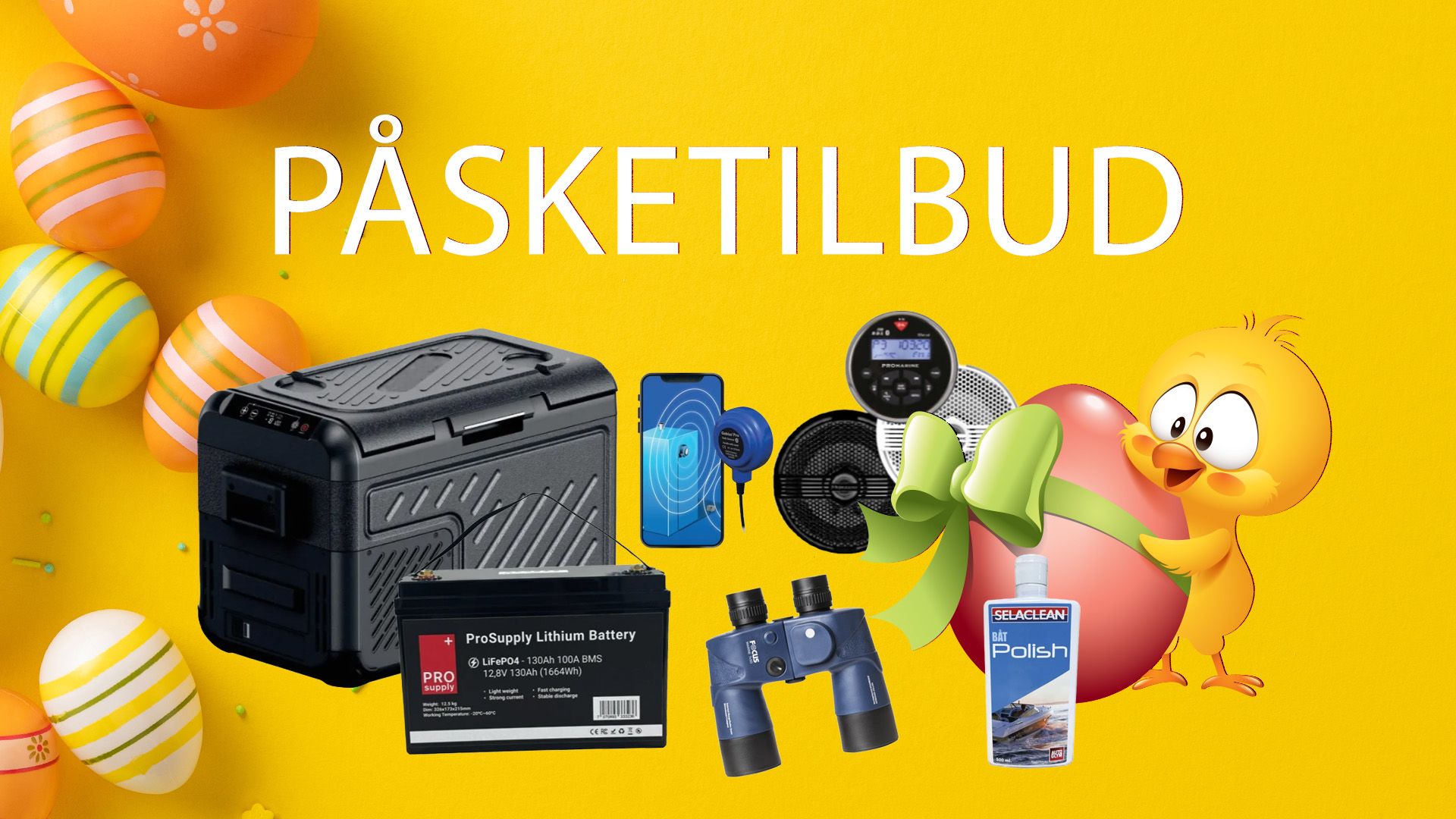 Båtsesongen nærmer seg med stormskritt. Nå er tiden inne for å gjøre båten klar! Vi har plukket ut 12 populære produkter til knallpriser, så du kan oppgradere både komfort, sikkerhet og utstyr før første tur på sjøen.