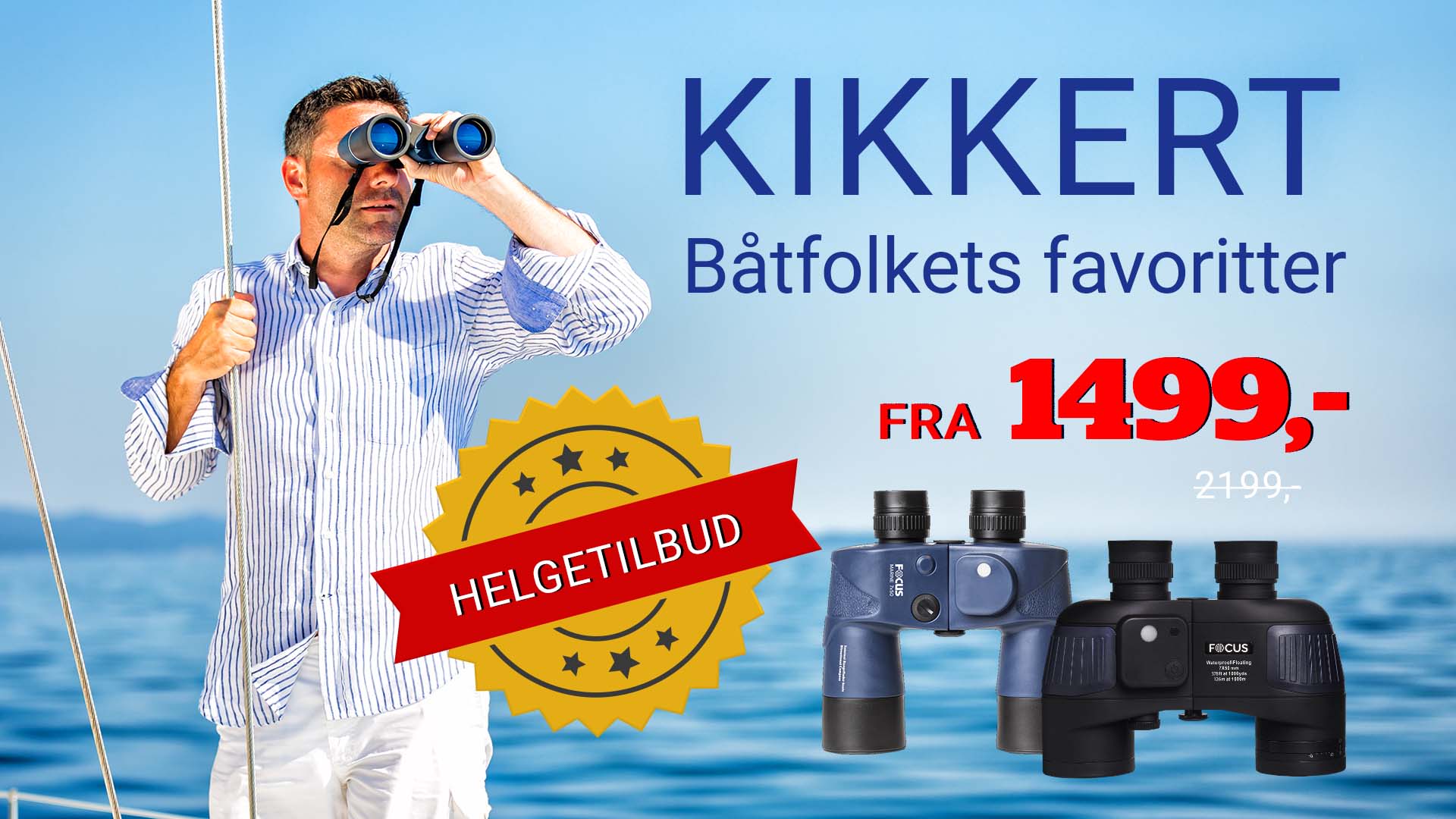 Helgetilbud på Focus kikkerter.