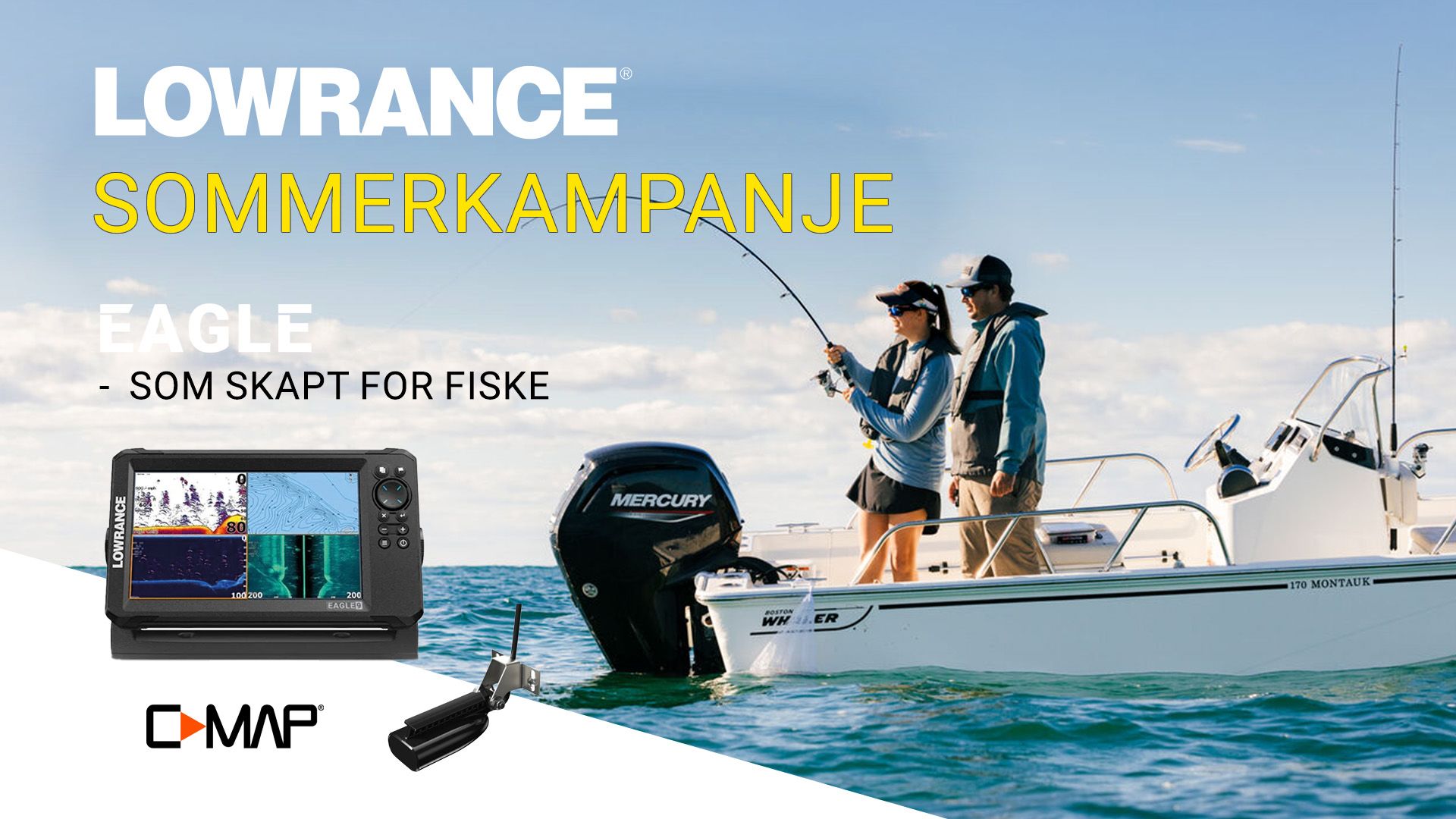 Lowrance Sommerkampanje varer ut juli