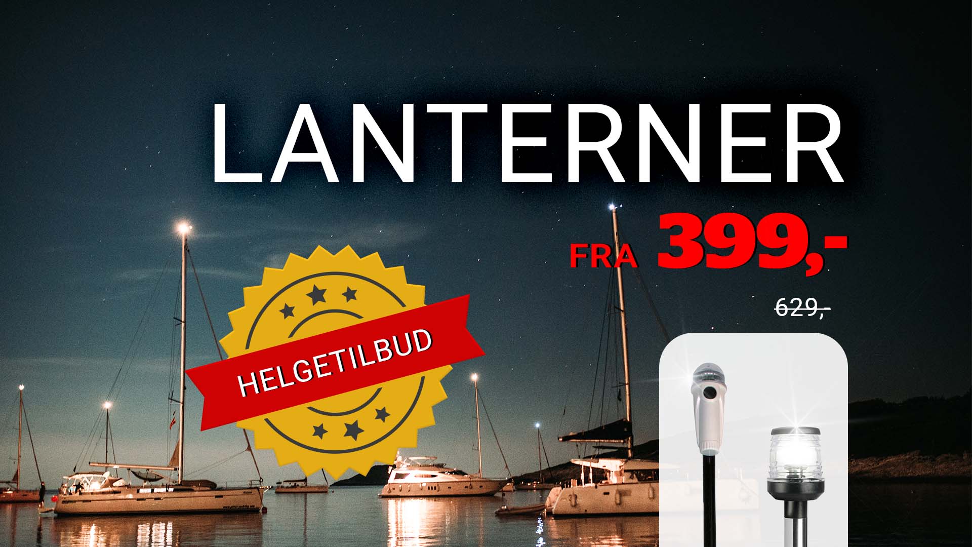 Helgetilbud på lanterner