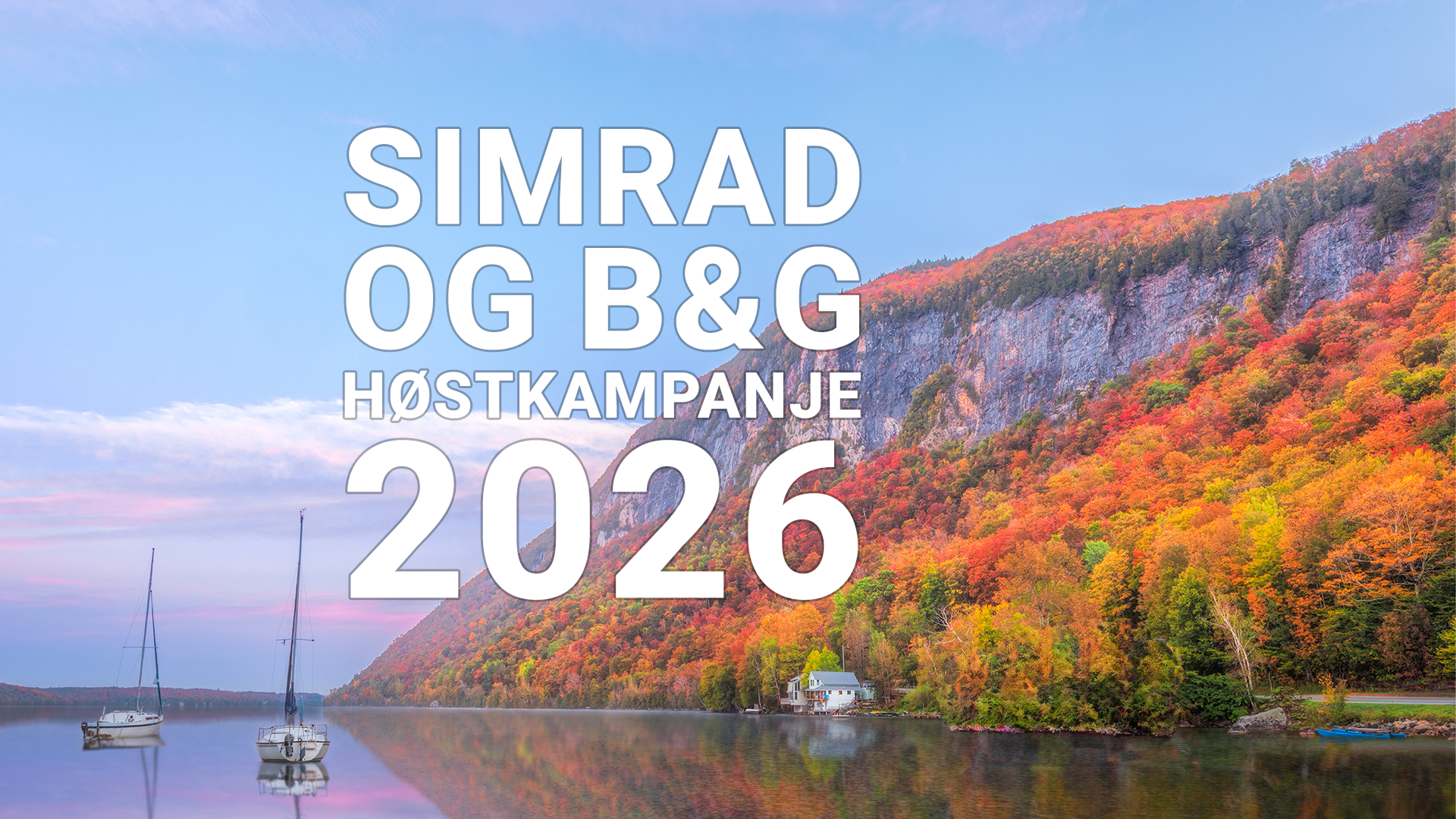 Simrad og B&G høstkampanje 2026