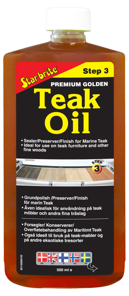 Product Image for Star Brite Premium Golden Teak Oil - Step 3