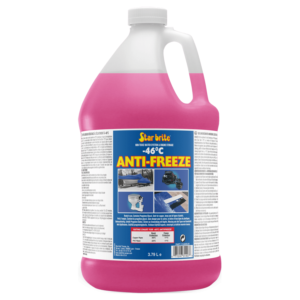 Product Image for Star Brite -50 Rv Antifreeze Giftfri Frostvæske -11°c 3,78l