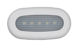 Product Image for Led Courtesy Light 12v Rødt Lys 70x38mm