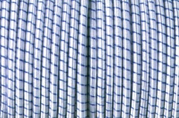 Product Image for Elastisk Line "strikk" 8mm Hvit/rød