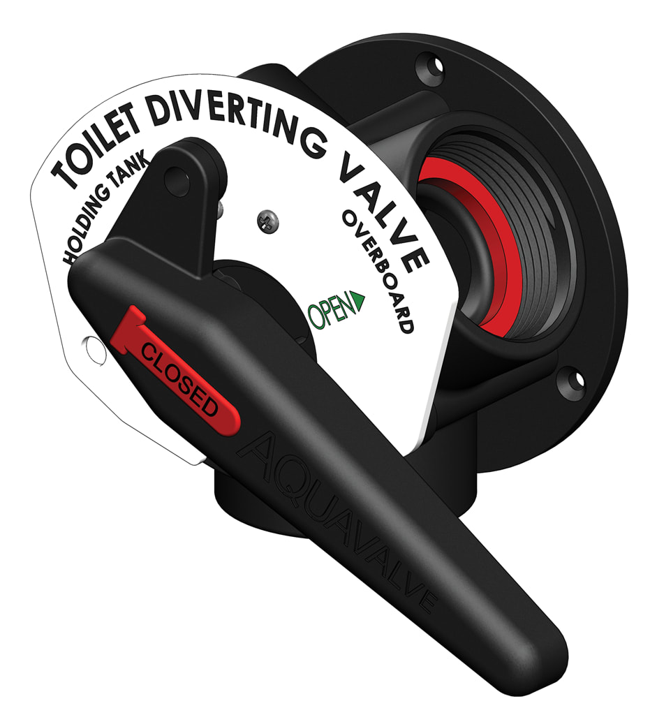 Product Image for Trudesign 3 Veis Y-ventil For Septiktank Sort