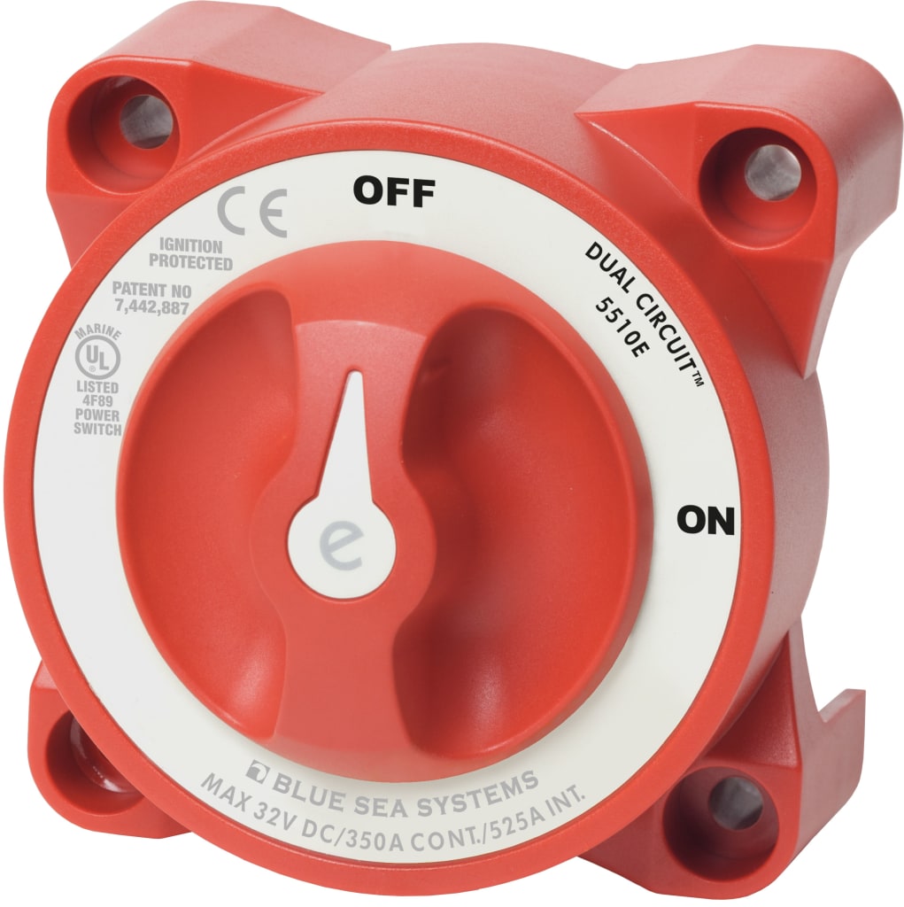 Product Image for Blue Sea Hovedbryter Dobbel 350a E-serie
