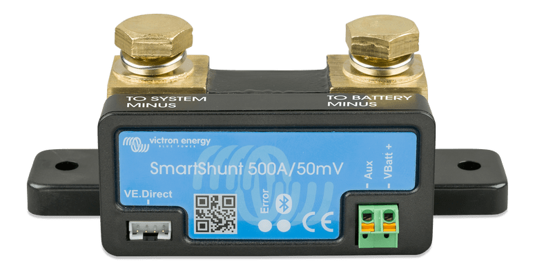 Product Image for Victron Smartshunt 500a/50mv Batteriovervåking