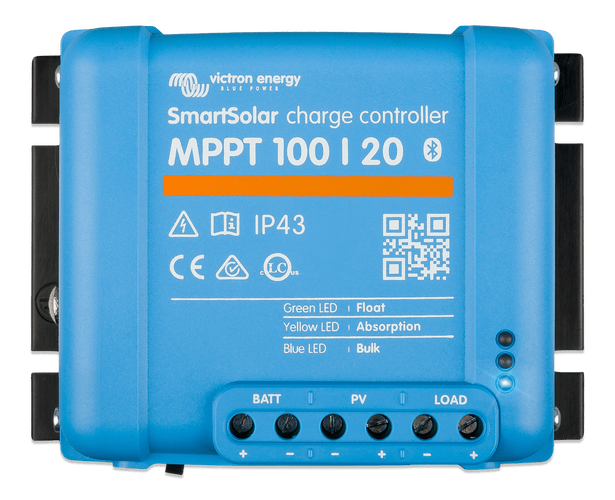 Product Image for Victron Smartsolar Mppt 100/20a Med Bluetooth