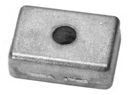 Product Image for Mercury/mariner Aluminiumanode Firkantet 4-9,9 Hk