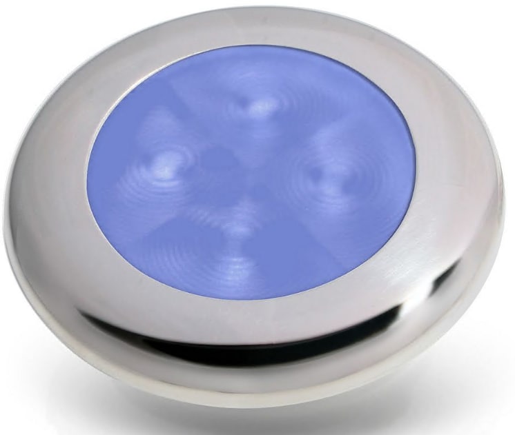Product Image for Hella Led Downlight Rund Krom Blått Lys