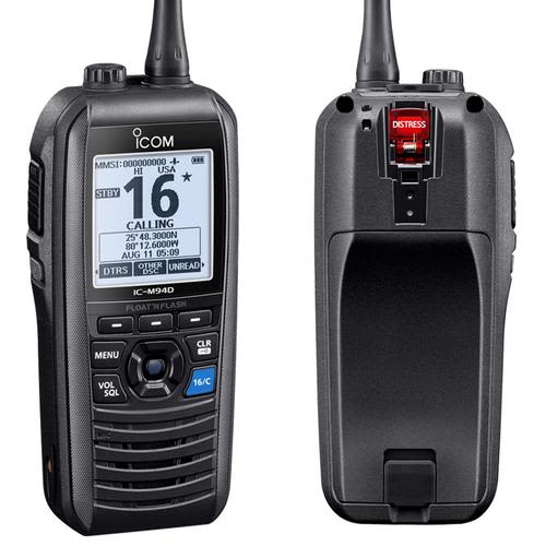 Product Image for Icom Ic-m94de 15 Marine Vhf Håndholdt Med Ais, GPS &amp; Dsc