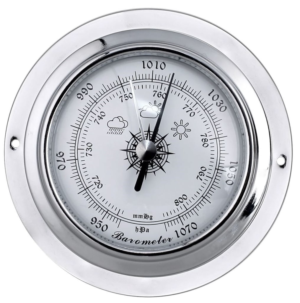 Product Image for Barometer Sølv 95mm