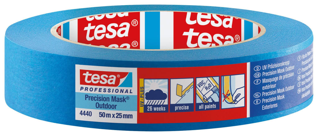 Product Image for Maskeringstape Presisjon Blå 4440 25mmx50m