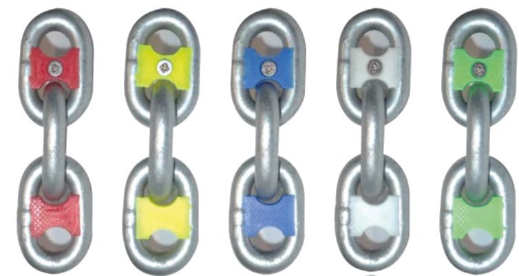 Product Image for Markør Kjetting 6mm Hvit 5stk I Pakke