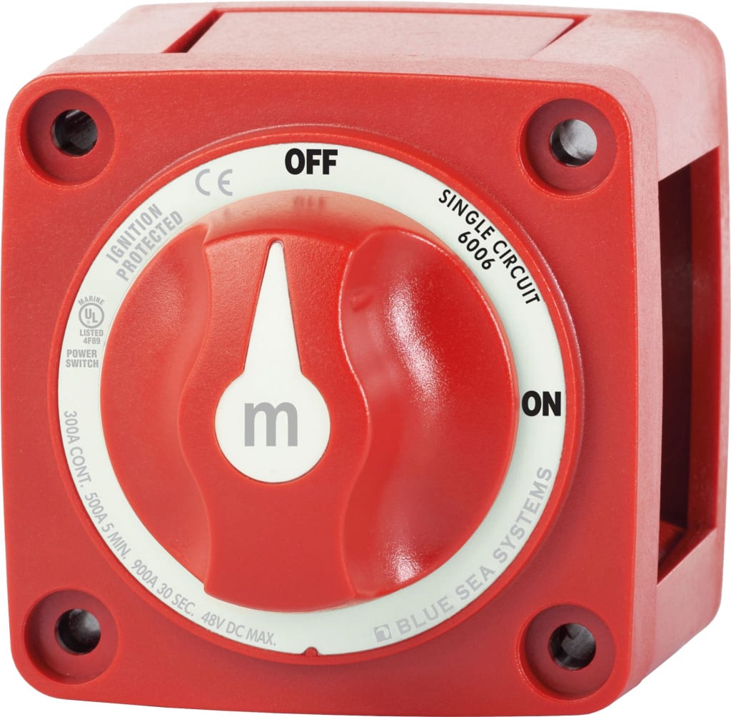 Product Image for Blue Sea Hovedbryter 300a M-serie On/off
