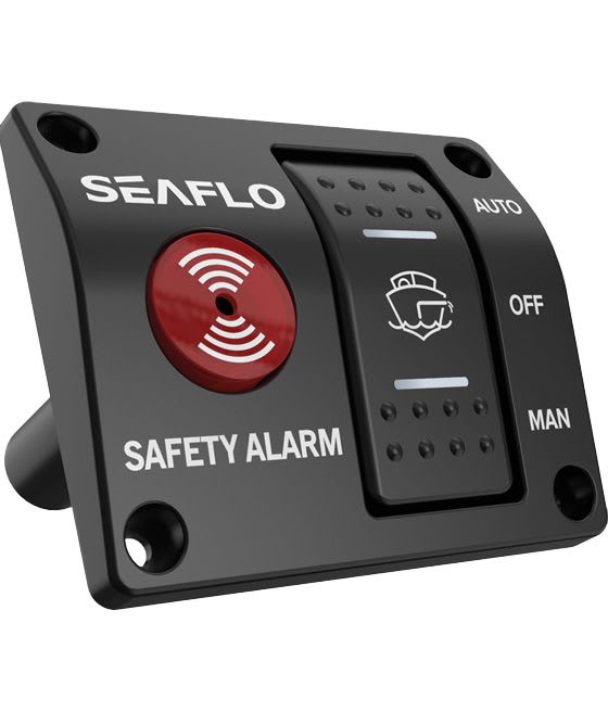 Product Image for Seaflo Bryterpanel Med Alarm For Lensepumpe 12v