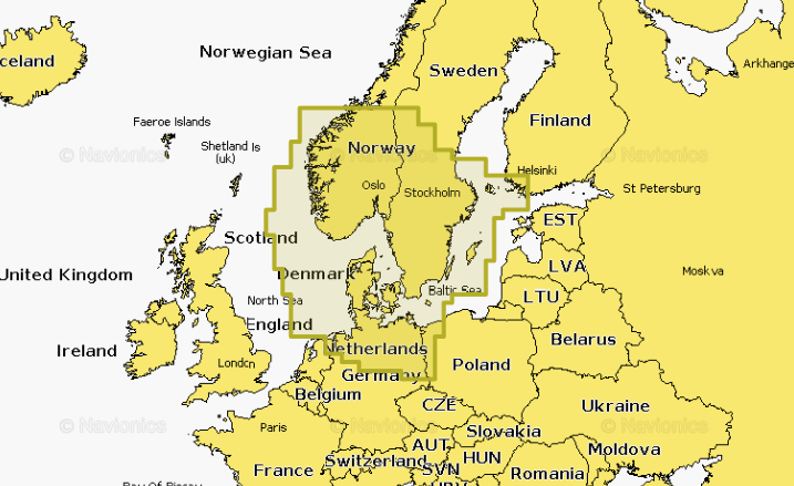 Product Image for Navionics Platinum + Skagerak - Kattegat