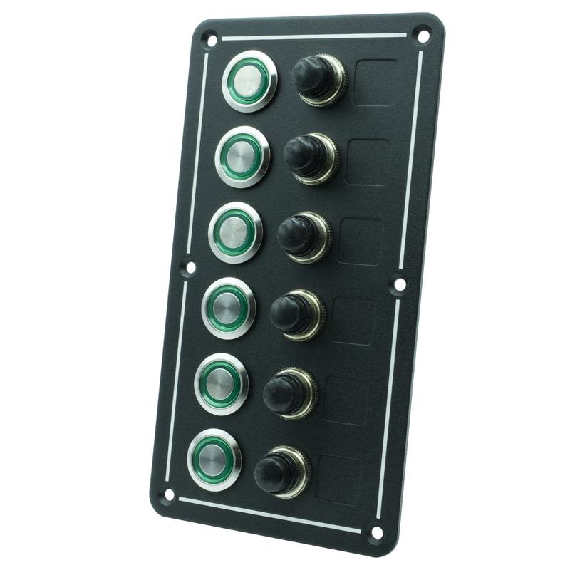Product Image for Prosupply Bryterpanel 6 Brytere Med Sikringsholder
