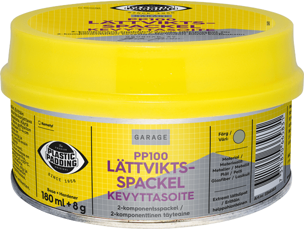 Product Image for Plastic Padding Pp100 Lettvektsparkel 180ml