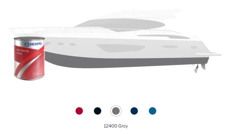 Product Image for Hempel Hard Racing Teccel Grey 0,75 Liter - Hardt bunnstoff til båt