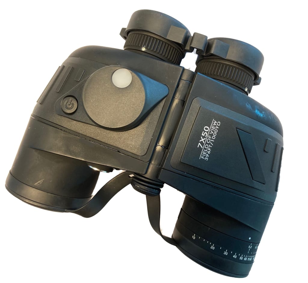 Product Image for Vanntett Marinekikkert 7x50 Med Kompass