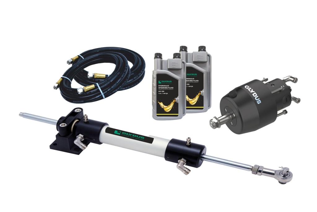 Product Image for Glydus Hydraulisk Innenbordsstyring For Ror Pakke 2