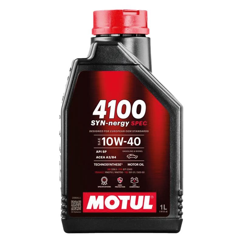 Product Image for Motul Motorolje 10w40 Halvsyntetisk 1 Liter